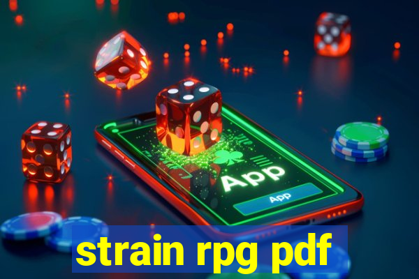 strain rpg pdf